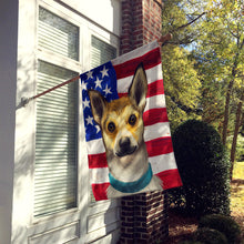 Load image into Gallery viewer, Norwegian Lundehund Dog American Flag Flag Canvas House Size CK6632CHF