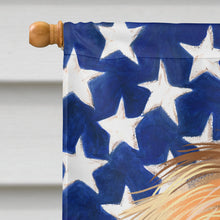 Load image into Gallery viewer, Otterhound Dog American Flag Flag Canvas House Size CK6636CHF