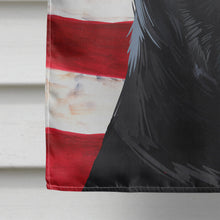 Load image into Gallery viewer, Patterdale Terrier Dog American Flag Flag Canvas House Size CK6638CHF