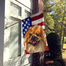 Load image into Gallery viewer, Pekingese Dog American Flag Flag Canvas House Size CK6639CHF