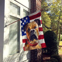 Load image into Gallery viewer, Perro de Presa Mallorquin American Flag Flag Canvas House Size CK6641CHF