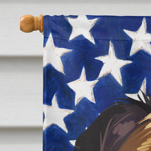 Load image into Gallery viewer, Perro de Presa Mallorquin American Flag Flag Canvas House Size CK6641CHF