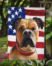 Load image into Gallery viewer, Perro de Presa Mallorquin American Flag Garden Flag - Outdoor Decorative Yard Flag CK6641GF