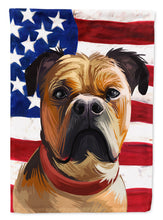 Load image into Gallery viewer, Perro de Presa Mallorquin American Flag Garden Flag - Outdoor Decorative Yard Flag CK6641GF