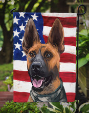Load image into Gallery viewer, Plott Hound Dog American Flag Garden Flag - Outdoor Decorative Yard Flag CK6646GF