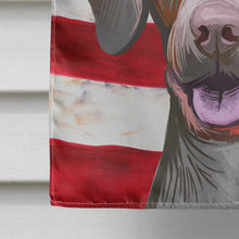 Load image into Gallery viewer, Pointer Dog American Flag Flag Canvas House Size CK6649CHF