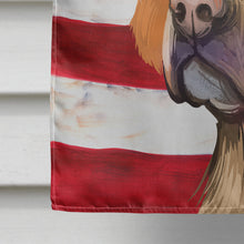 Load image into Gallery viewer, Portuguese Pointer Dog American Flag Flag Canvas House Size CK6660CHF