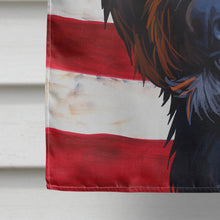 Load image into Gallery viewer, Portuguese Water Dog American Flag Flag Canvas House Size CK6661CHF