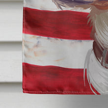 Load image into Gallery viewer, Posavac Hound Dog American Flag Flag Canvas House Size CK6662CHF