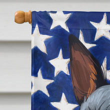 Load image into Gallery viewer, Prague Ratter Dog American Flag Flag Canvas House Size CK6663CHF