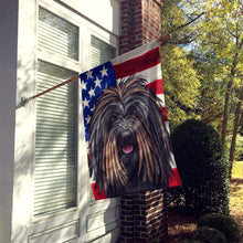 Load image into Gallery viewer, Puli Dog American Flag Flag Canvas House Size CK6666CHF