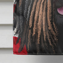 Load image into Gallery viewer, Puli Dog American Flag Flag Canvas House Size CK6666CHF