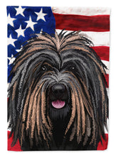 Load image into Gallery viewer, Puli Dog American Flag Flag Canvas House Size CK6666CHF