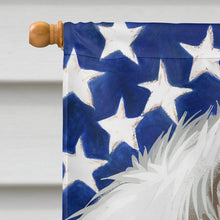 Load image into Gallery viewer, Pungsan Poongsan Dog American Flag Flag Canvas House Size CK6668CHF