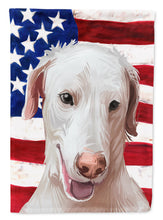 Load image into Gallery viewer, Rajapalayam Poligar hound American Flag Flag Canvas House Size CK6671CHF