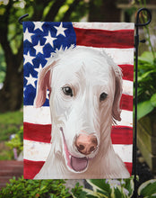 Load image into Gallery viewer, Rajapalayam Poligar hound American Flag Garden Flag - Outdoor Decorative Yard Flag CK6671GF