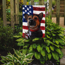 Load image into Gallery viewer, Murcian Ratter Dog American Flag Garden Flag - Outdoor Decorative Yard Flag CK6673GF