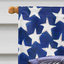 Load image into Gallery viewer, Saluki Dog American Flag Flag Canvas House Size CK6686CHF