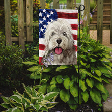 Load image into Gallery viewer, Sapsali Dog American Flag Garden Flag - Outdoor Decorative Yard Flag CK6688GF