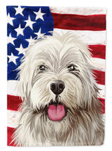 Load image into Gallery viewer, Sapsali Dog American Flag Garden Flag - Outdoor Decorative Yard Flag CK6688GF