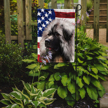 Load image into Gallery viewer, Sarplaninac Dog American Flag Garden Flag - Outdoor Decorative Yard Flag CK6689GF