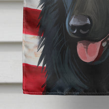 Load image into Gallery viewer, Schipperke Dog American Flag Flag Canvas House Size CK6692CHF