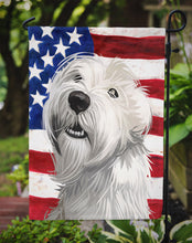 Load image into Gallery viewer, Sealyham Terrier  American Flag Garden Flag - Outdoor Decorative Yard Flag CK6697GF