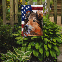 Load image into Gallery viewer, Shetland Sheepdog Dog Garden Flag - Outdoor Decorative Yard Flag CK6703GF