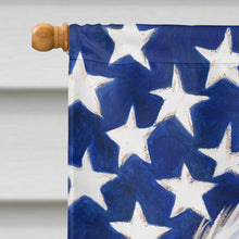 Load image into Gallery viewer, Shih Tzu Dog American Flag Flag Canvas House Size CK6705CHF