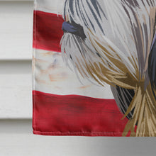 Load image into Gallery viewer, Shih Tzu Dog American Flag Flag Canvas House Size CK6705CHF