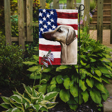 Load image into Gallery viewer, Sloughi Dog American Flag Garden Flag - Outdoor Decorative Yard Flag CK6710GF