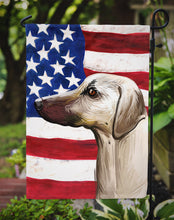 Load image into Gallery viewer, Sloughi Dog American Flag Garden Flag - Outdoor Decorative Yard Flag CK6710GF
