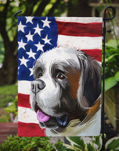 Load image into Gallery viewer, Saint Bernard American Flag Garden Flag - Outdoor Decorative Yard Flag CK6722GF