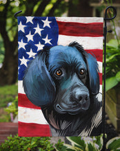 Load image into Gallery viewer, Stabyhoun Dog American Flag Garden Flag - Outdoor Decorative Yard Flag CK6723GF
