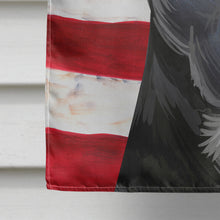 Load image into Gallery viewer, Stephens Cur Dog American Flag Flag Canvas House Size CK6727CHF