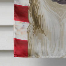 Load image into Gallery viewer, Swedish Vallhund Dog American Flag Flag Canvas House Size CK6731CHF