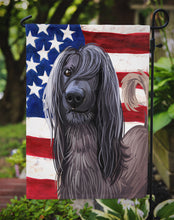 Load image into Gallery viewer, Taigan Dog American Flag Garden Flag - Outdoor Decorative Yard Flag CK6732GF