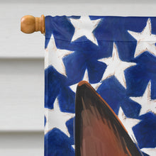 Load image into Gallery viewer, Tenterfield Terrier American Flag Flag Canvas House Size CK6737CHF
