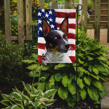 Load image into Gallery viewer, Tenterfield Terrier American Flag Garden Flag - Outdoor Decorative Yard Flag CK6737GF