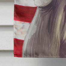 Load image into Gallery viewer, Weimaraner American Flag Flag Canvas House Size CK6749CHF
