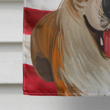 Load image into Gallery viewer, Cardigan Welsh Corgi American Flag Flag Canvas House Size CK6750CHF