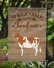 Load image into Gallery viewer, Ayrshire Cow Welcome Garden Flag – Decorative Outdoor Yard Flag CK6771GF