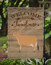 Load image into Gallery viewer, Jersey Cow Welcome Garden Flag – Decorative Outdoor Yard Flag CK6773GF