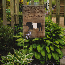 Load image into Gallery viewer, Belted Galloway Cow Welcome Garden Flag – Decorative Outdoor Yard Flag CK6775GF