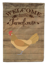 Load image into Gallery viewer, Frisian Friesian Chicken Welcome Flag Canvas House Size CK6776CHF