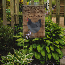 Load image into Gallery viewer, Jersey Giant Chicken Welcome Garden Flag – Decorative Outdoor Yard Flag CK6779GF