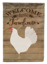 Load image into Gallery viewer, Leghorn Chicken Welcome Garden Flag – Decorative Outdoor Yard Flag CK6784GF