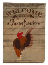 Load image into Gallery viewer, Malaysian Serama Chicken Welcome Flag Canvas House Size CK6786CHF