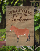 Load image into Gallery viewer, Mule Welcome Garden Flag – Decorative Outdoor Yard Flag CK6789GF