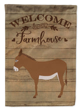Load image into Gallery viewer, Cotentin Donkey Welcome Flag Canvas House Size CK6793CHF